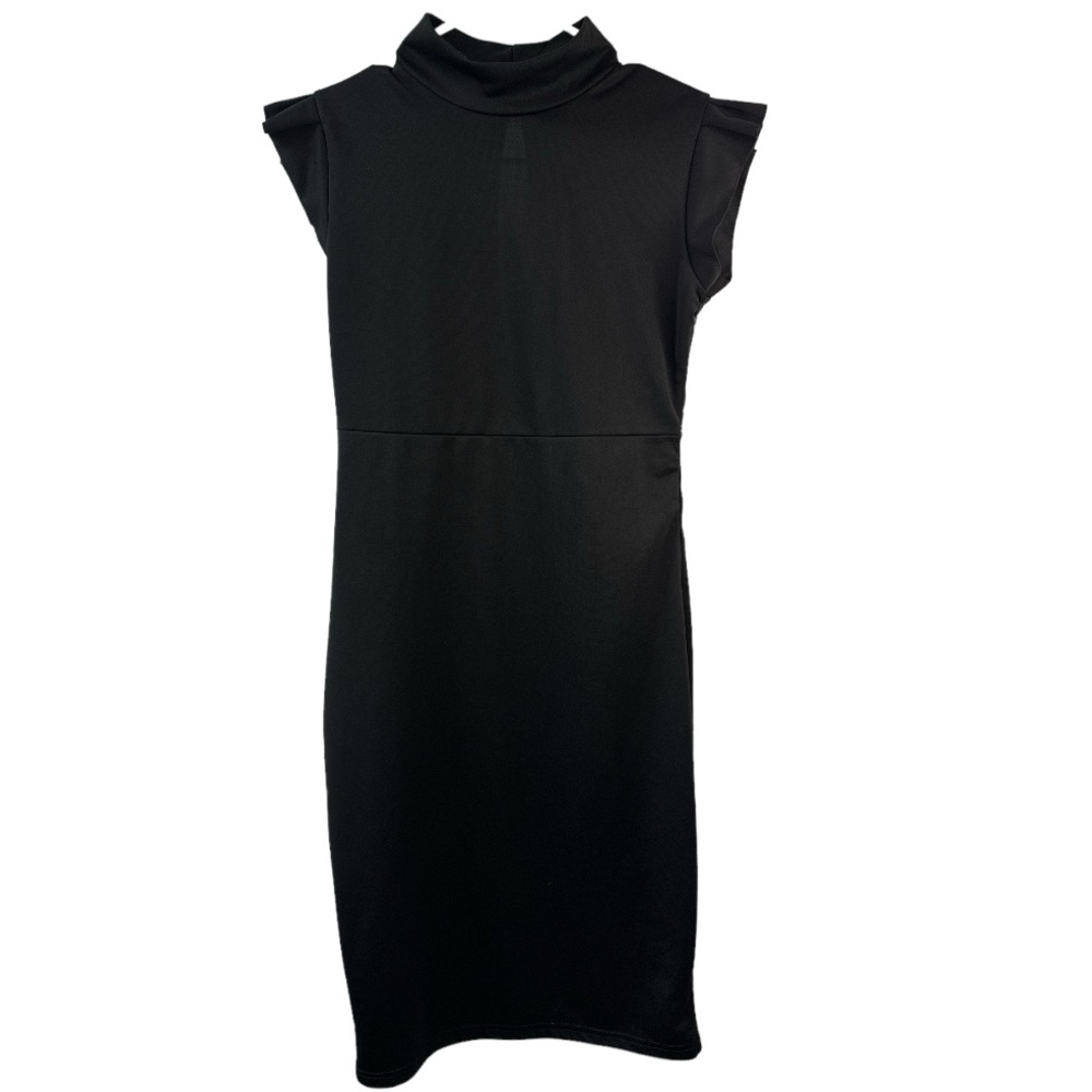 Black dress keyhole in back size small